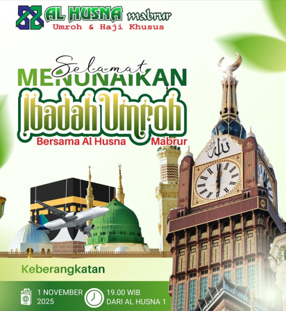 Alhamdulillah, Momen Penuh Makna : Pemberangkatan Jamaah Umroh Al Husna Mabrur